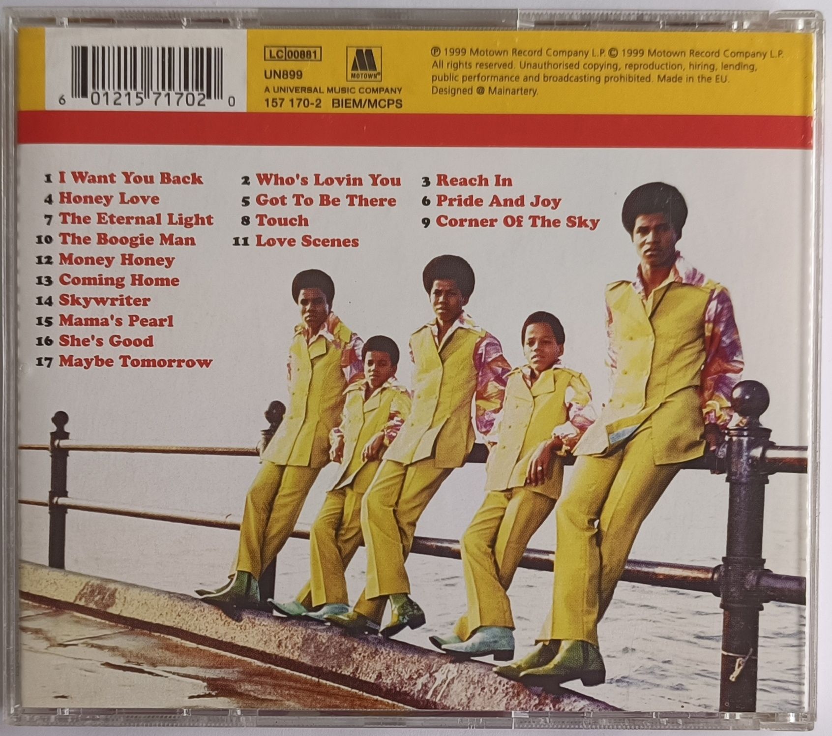 Jackson 5 The Universal Masters Collection 1999r