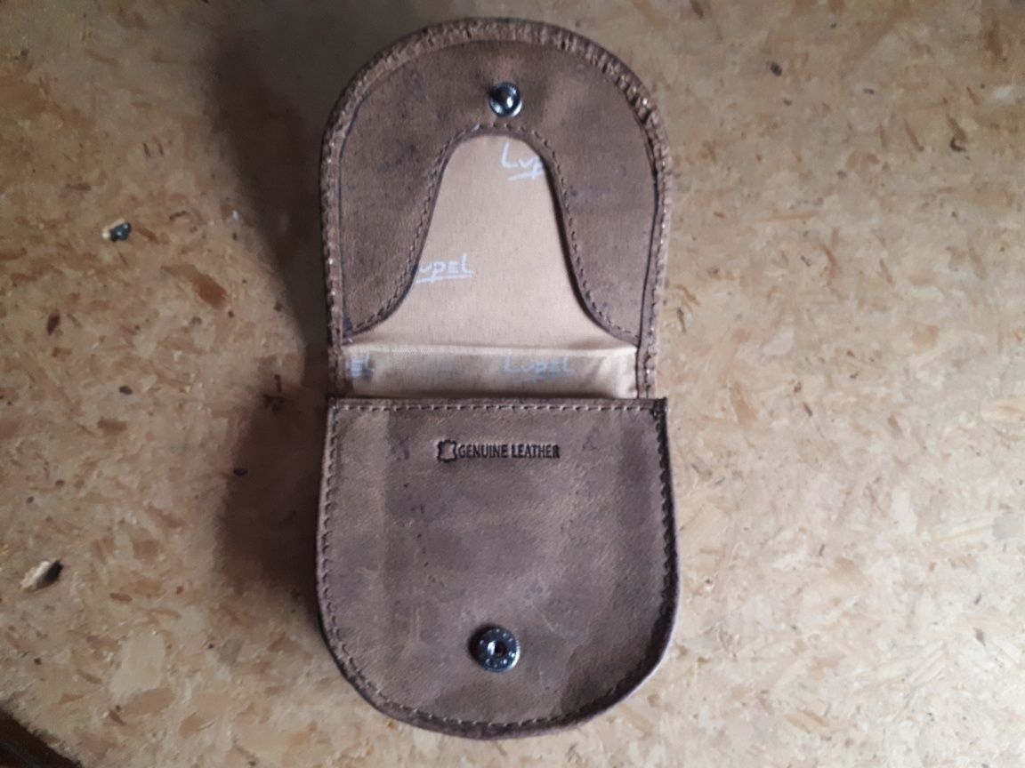 (Novo a estrear) Porta moedas em Pele da marca portuguesa Lupel
