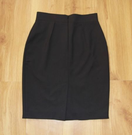 SIMPLE czarna spódniczka s 36 ołowkowa 34 spodnica sukienka   xs