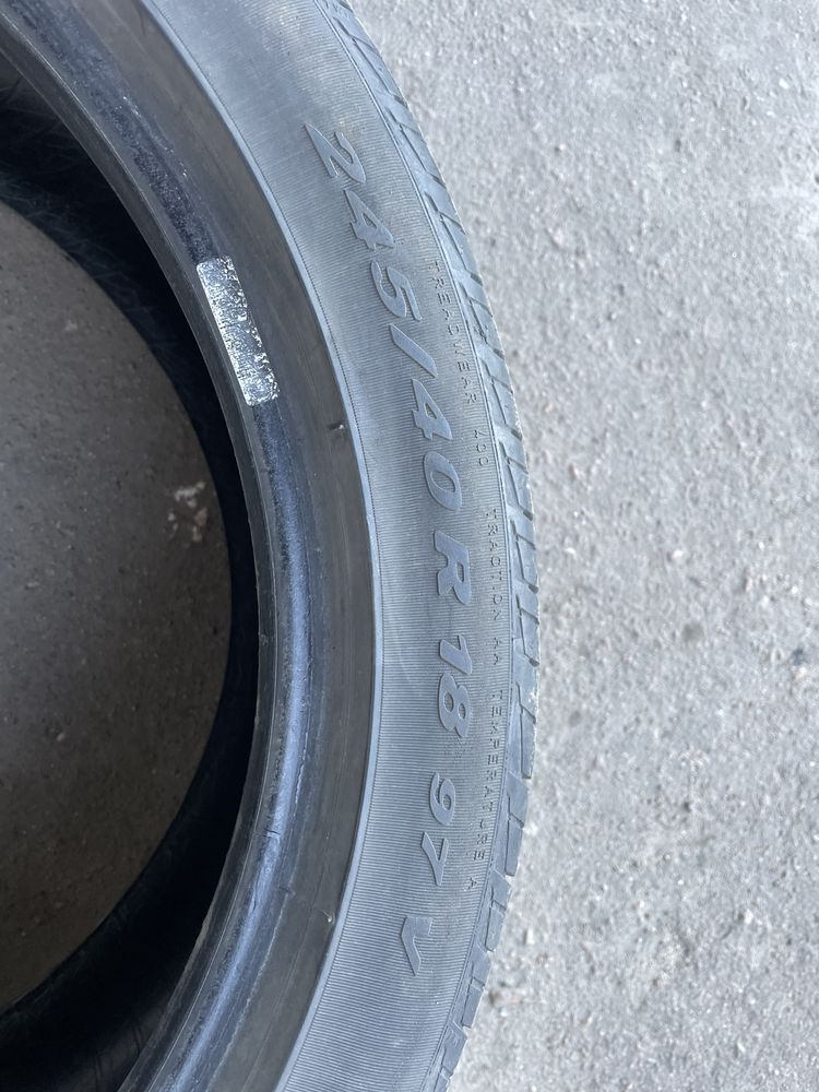 245/40 18 Pirelli PzeroNero AllSeason шины бу лето