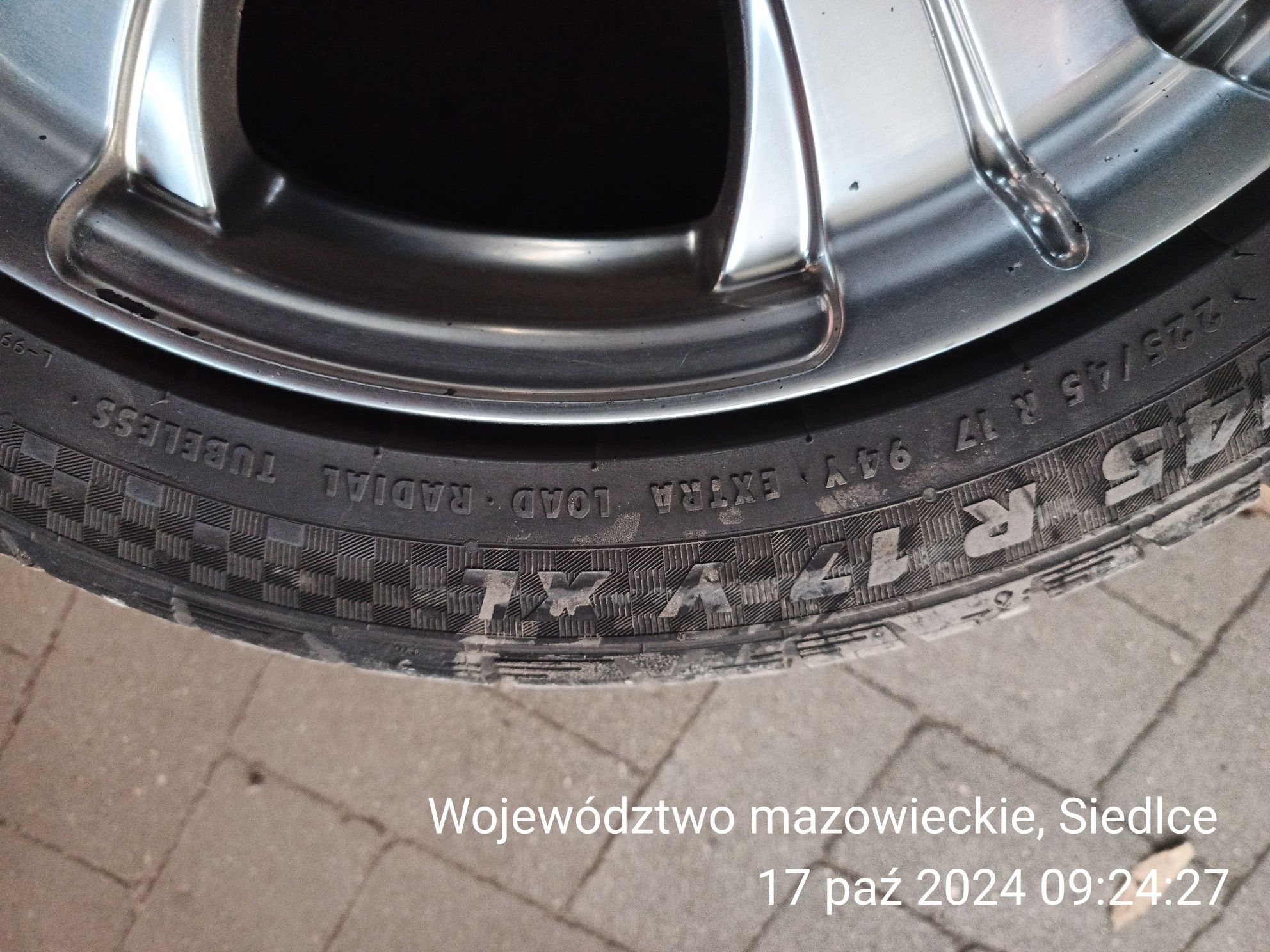 Alufelgi 17 opel Zafira B