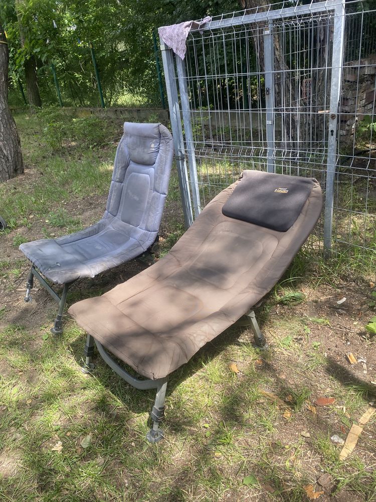 Fotele karpiowe + torba transportowa