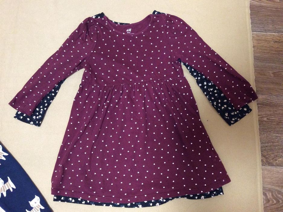 Платья с длинным рукавом, H&M, George, p. 110-116, (4-6 лет)