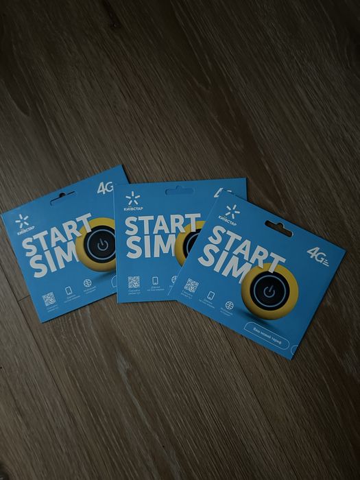 Стартові пакети Київстар та Лайфсел