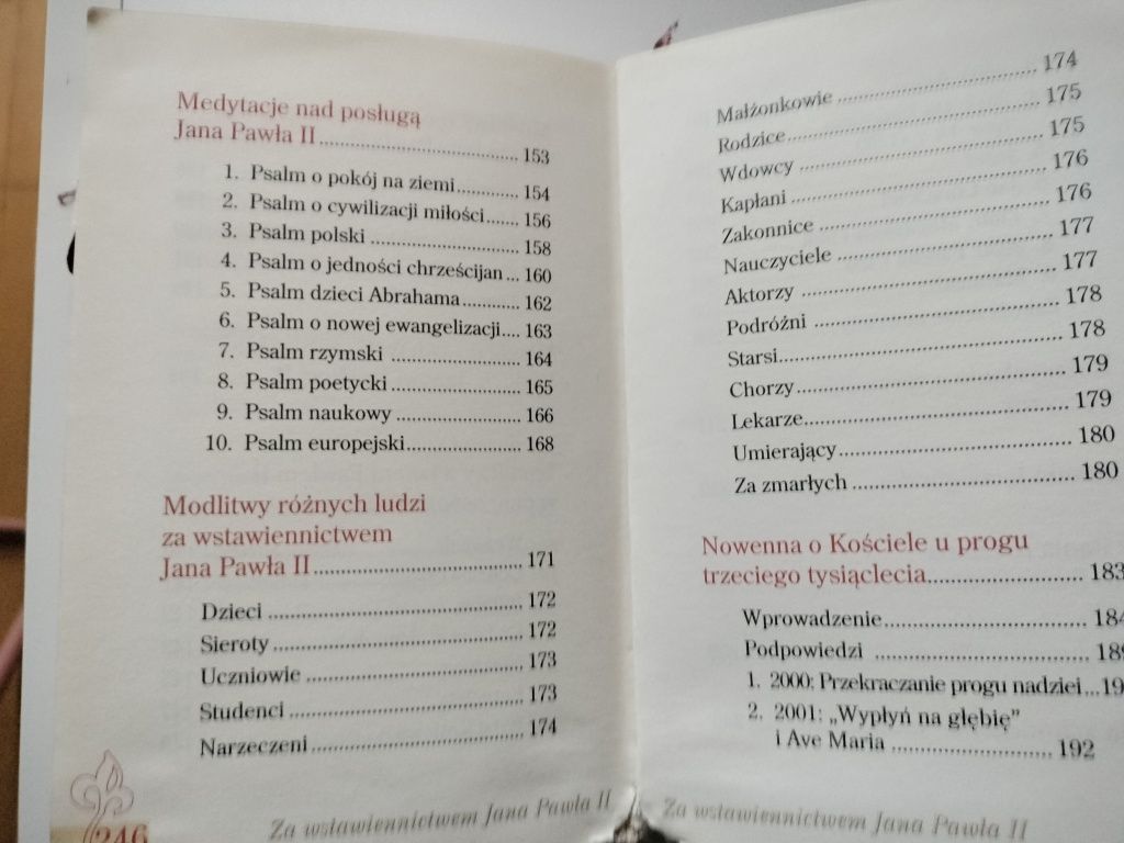 Modlitewnik - za wstawiennictwem Jana Pawła II