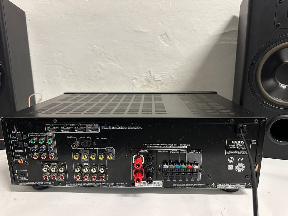 5.1 AV Amplituner Onkyo HT-R370, 5*125 W, HDMI