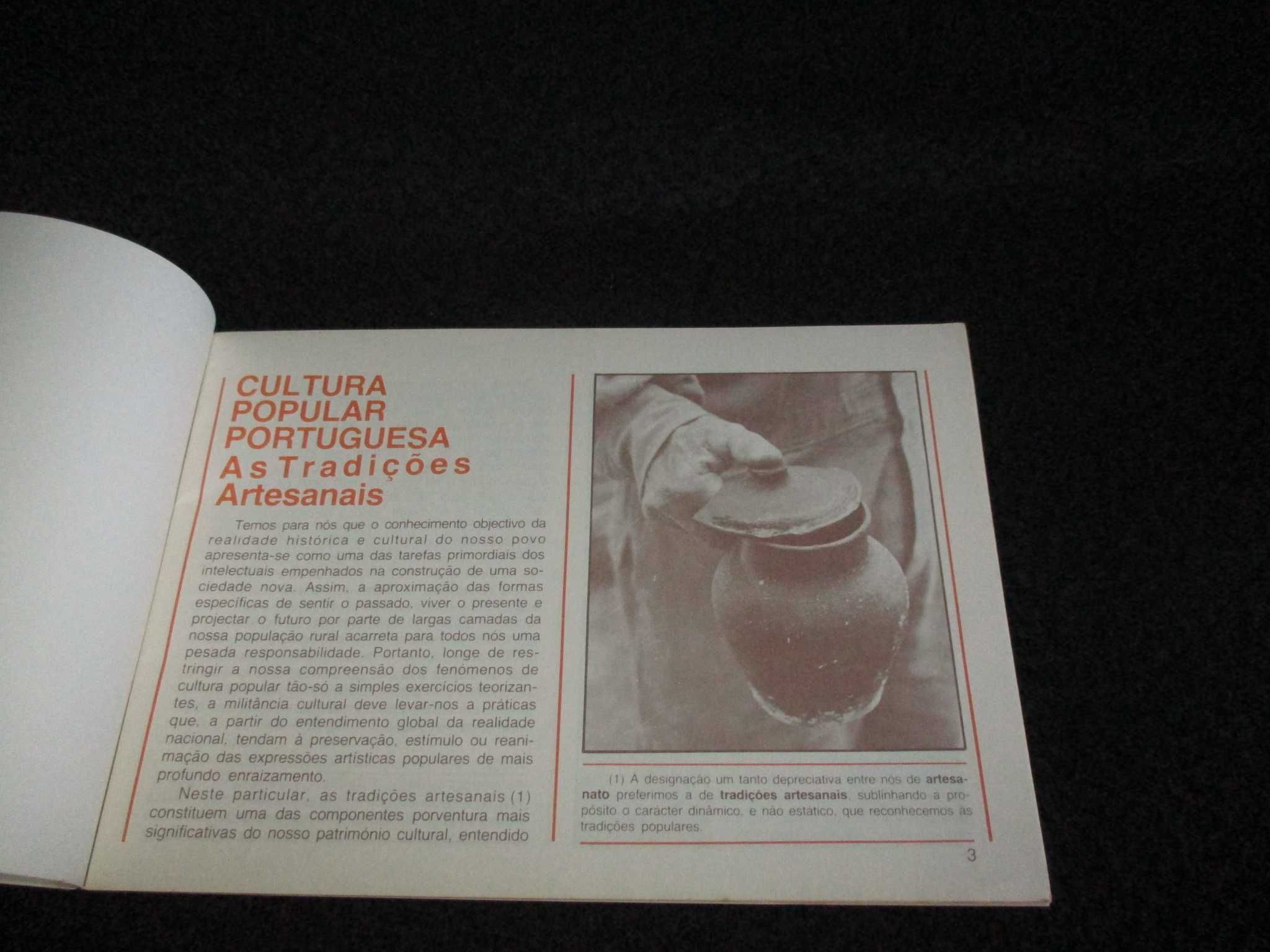 Livro Cultura Popular As Tradições Artesanais Festa do Avante 83