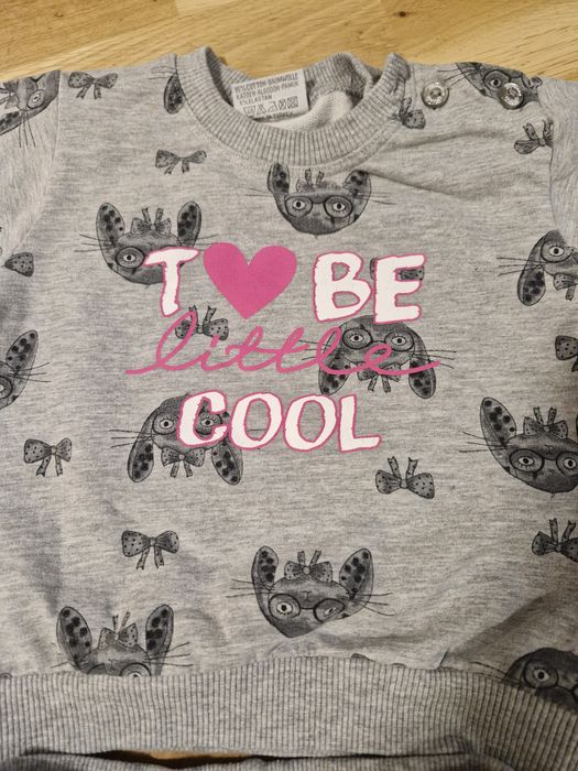 Bluza i spodnie dla dziewczynki r. 86