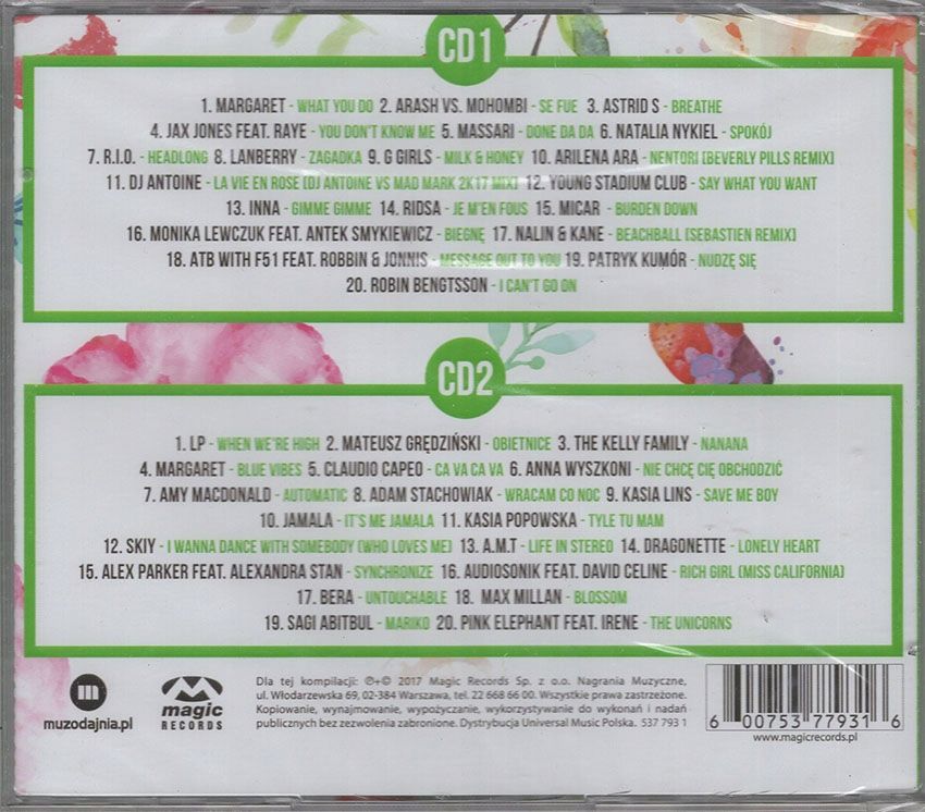 Fresh Hits Lato 2017 - 2CD:  Margaret Lanberry