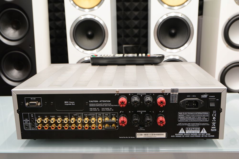 wzmacniacz stereo NAD C356BEE + pilot zestaw w świetnym stanie!