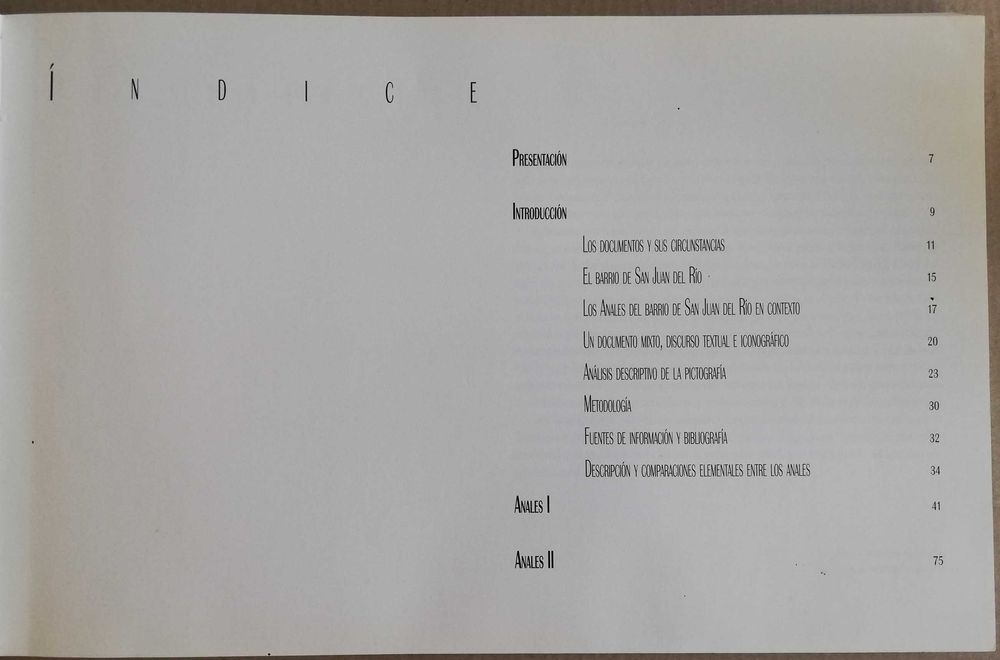 Anales del Barrio de San Juan del Río