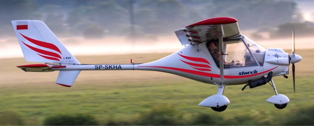 Samolot Ultralekki Storch Fly Synthesis Rotax 5 osiem 2 osobowy