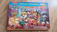 Puzzle psi patrol książka Paw patrol kraina puzzli 4 układanki