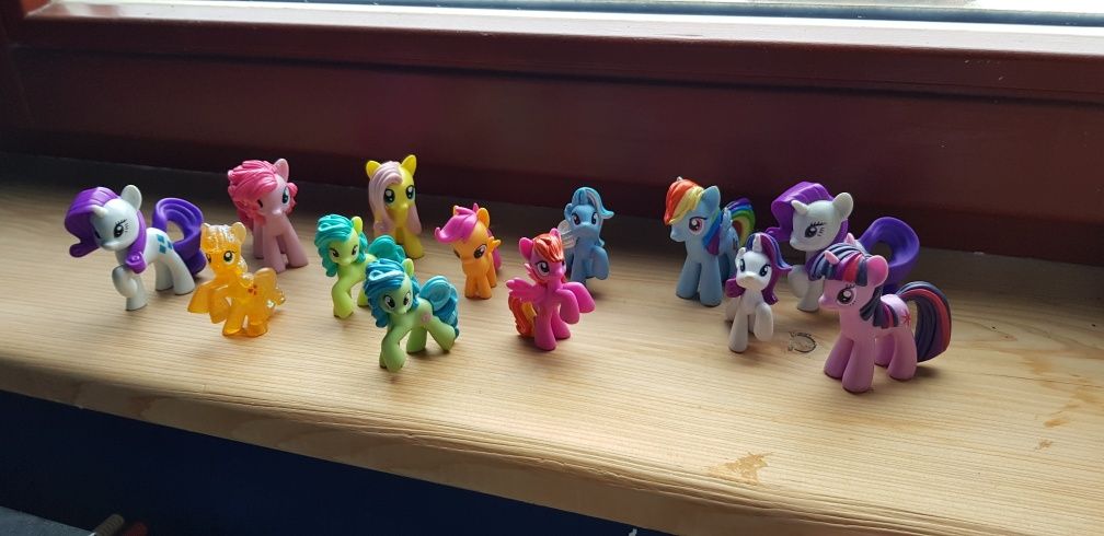 Koniki kucyki my Little pony zabawki figurki 13sztuk zestaw TANIO!