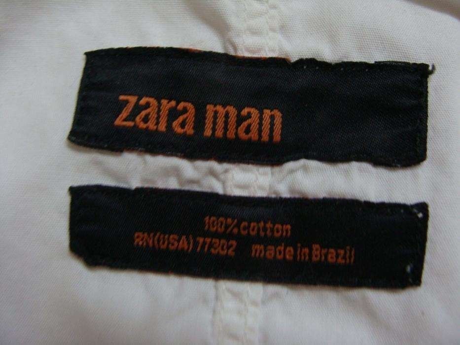 zara men koszula slim biała xl wysyłka