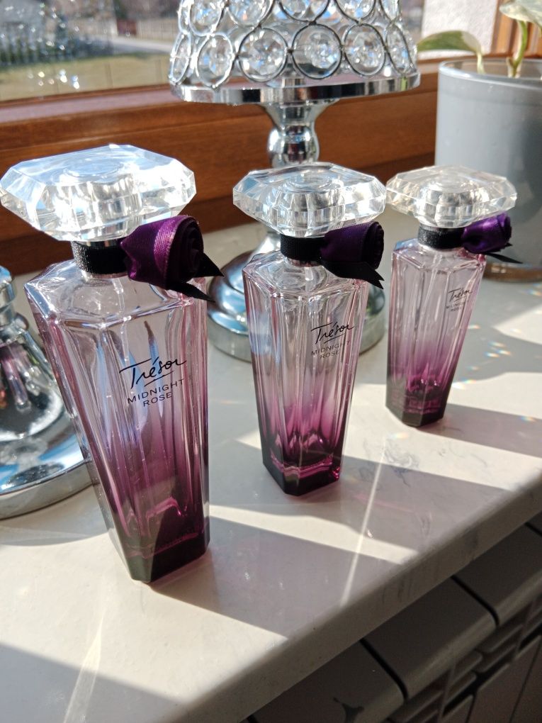 Flakon po perfumach flakony perfum Lancome tresor rose midnight 3sz