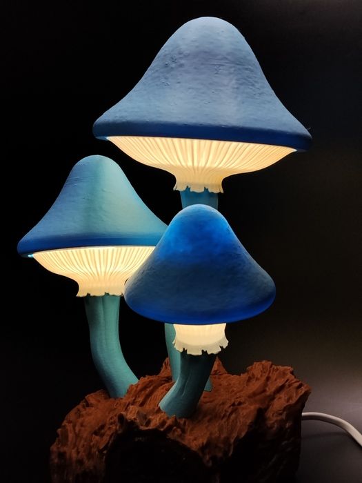 Lampa stołowa "grzybki"