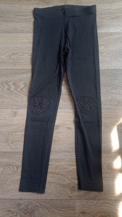 Leginsy 134 + bluzka