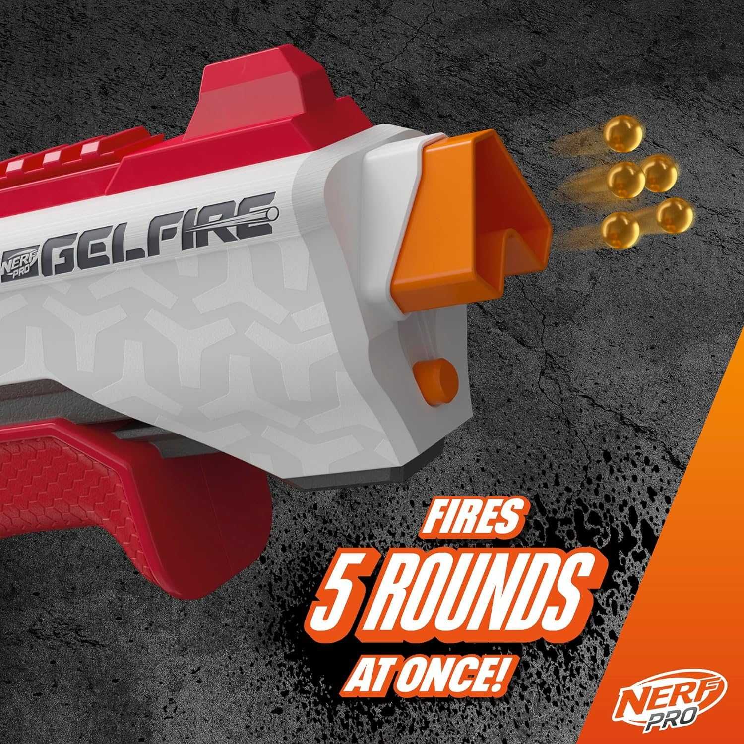 Бластер NERF Pro Gelfire Raid Blaster Дробовик Нерф Про Гельфайр Рэйд