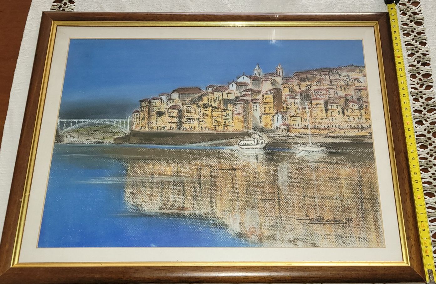 Pintura sobre o Porto - Autor desconhecido