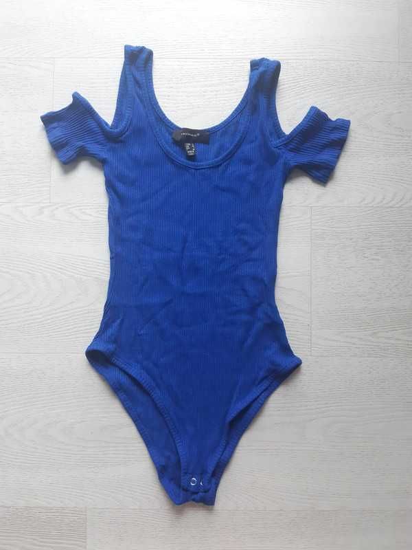 Niebieskie granatowe body 34,XS Atmosphere