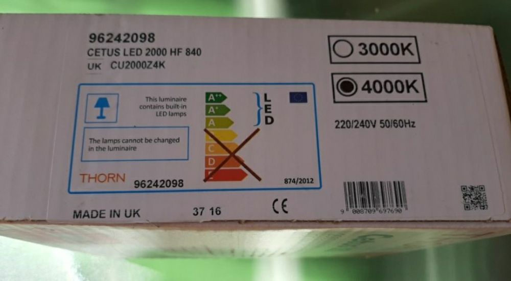 Lampy do zabudowy w suficie!