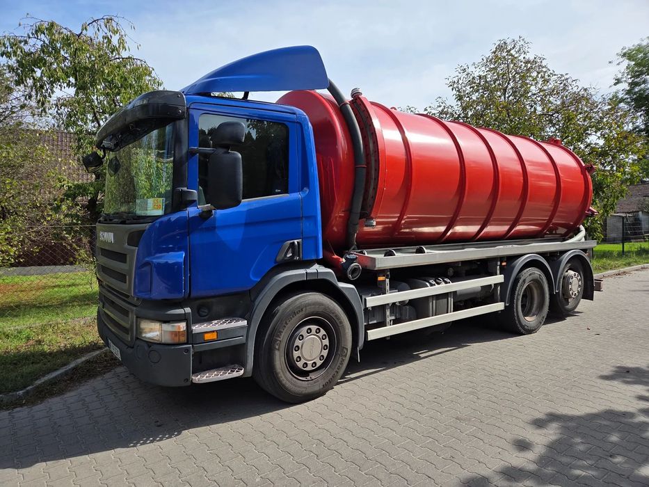 Scania P380  Scania asenizacyjny