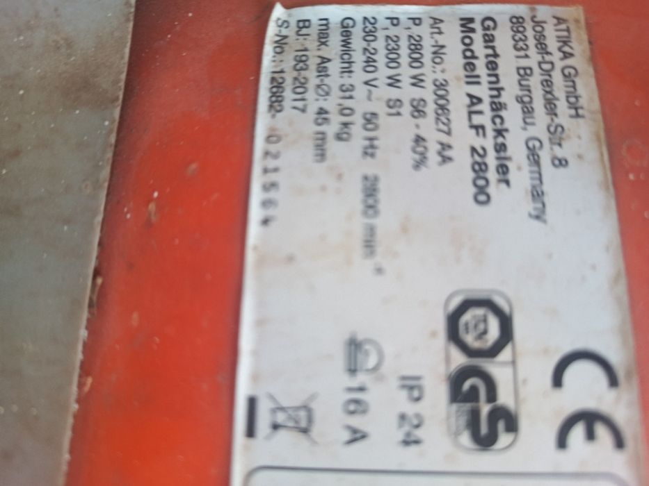 Witam sprzedam łuparke i rębak