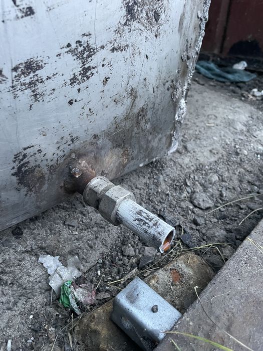 Бак з нержавійки 210 л (100х60х35 см)