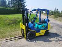 Wózek widłowy komatsu fg15 LPG pozycjoner wideł