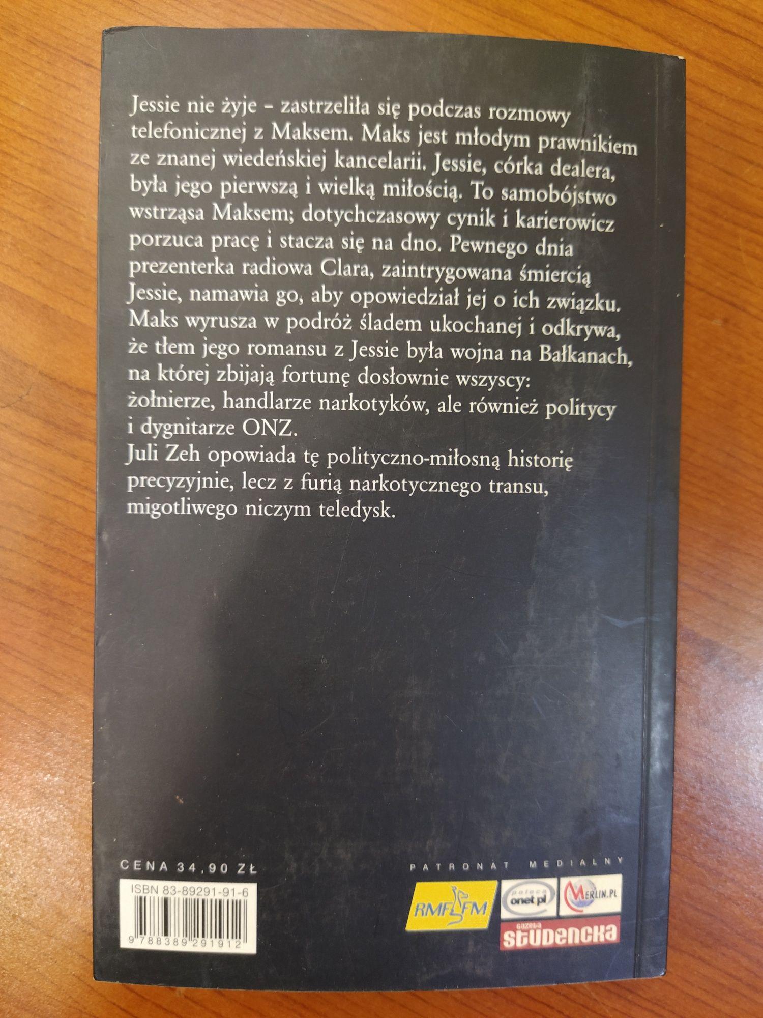 Książka "Orły i Anioły" Juli Zeh