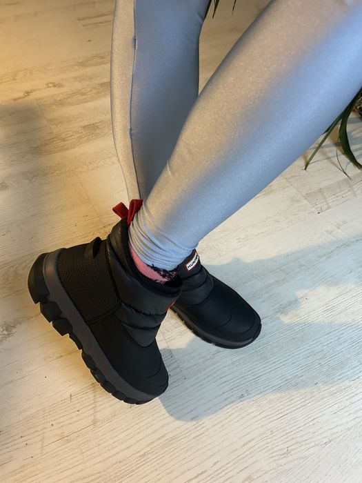 Śniegowce kalosze  zimowe Hunter Ankle snow short 41/42 27 cm