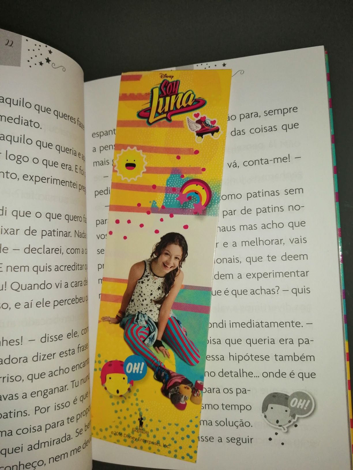 Soy Luna - O Princípio do Verão	de Walt Disney 	Como novo!!