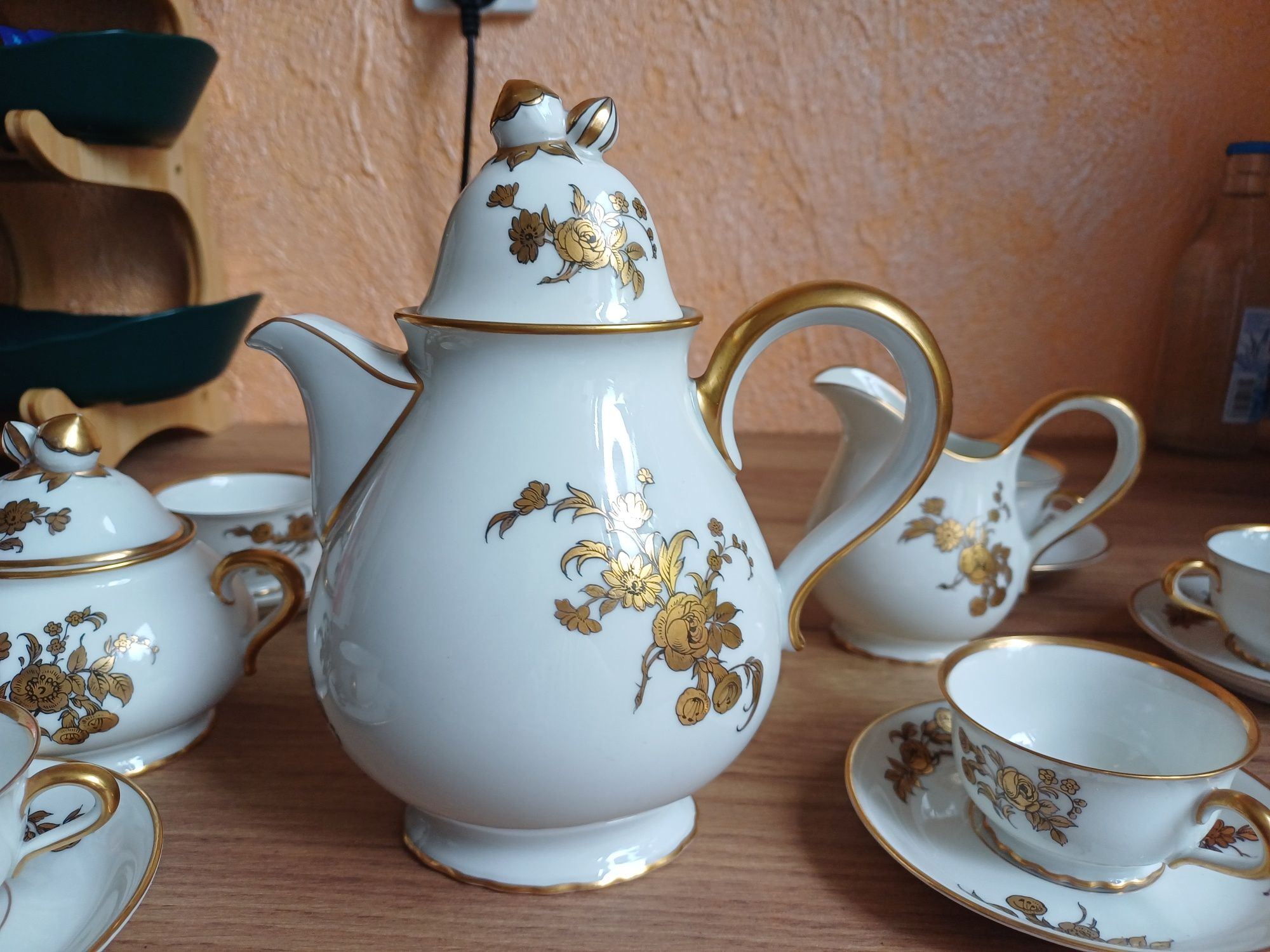 Hutschenreuther Bavaria Dowóz zestaw porcelana do kawy mocca mini stan