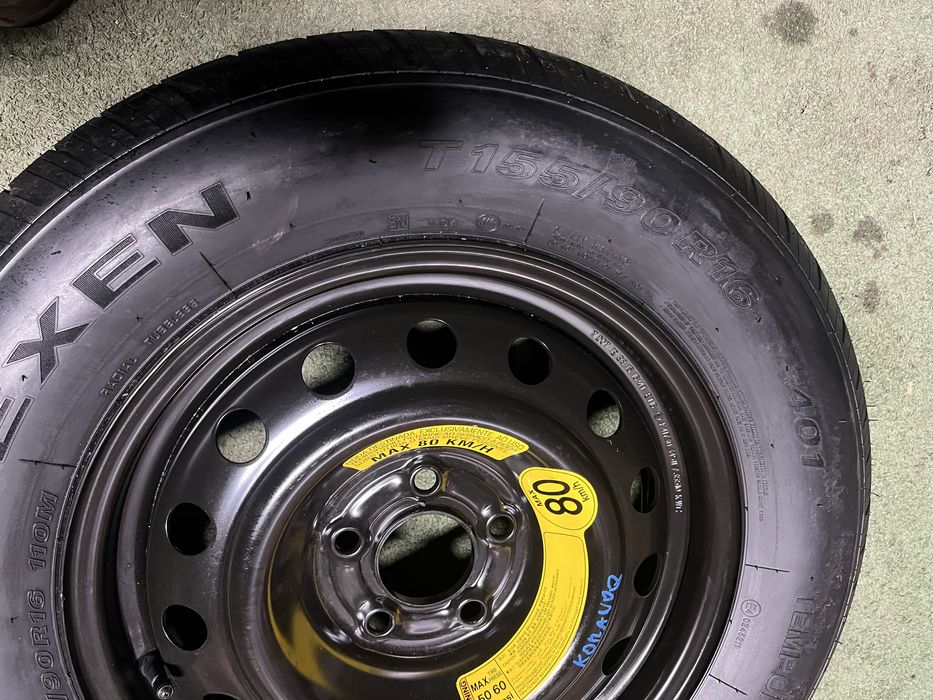 5x112 66,6 SSANGYONG KORANDO kolo dojazdowe 155/90R16 audi mercedes