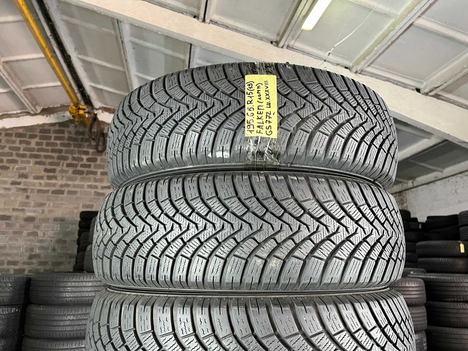 GS772 Зимові шини 195/65r15 Falken Eurowinter HS01 комплект резина р15