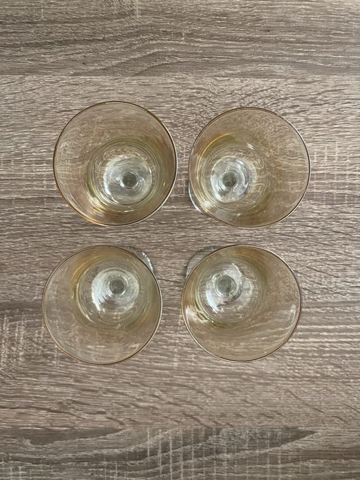 Бокалы на ножке, рюмки, стопки, СССР | Набір чарок на ніжці