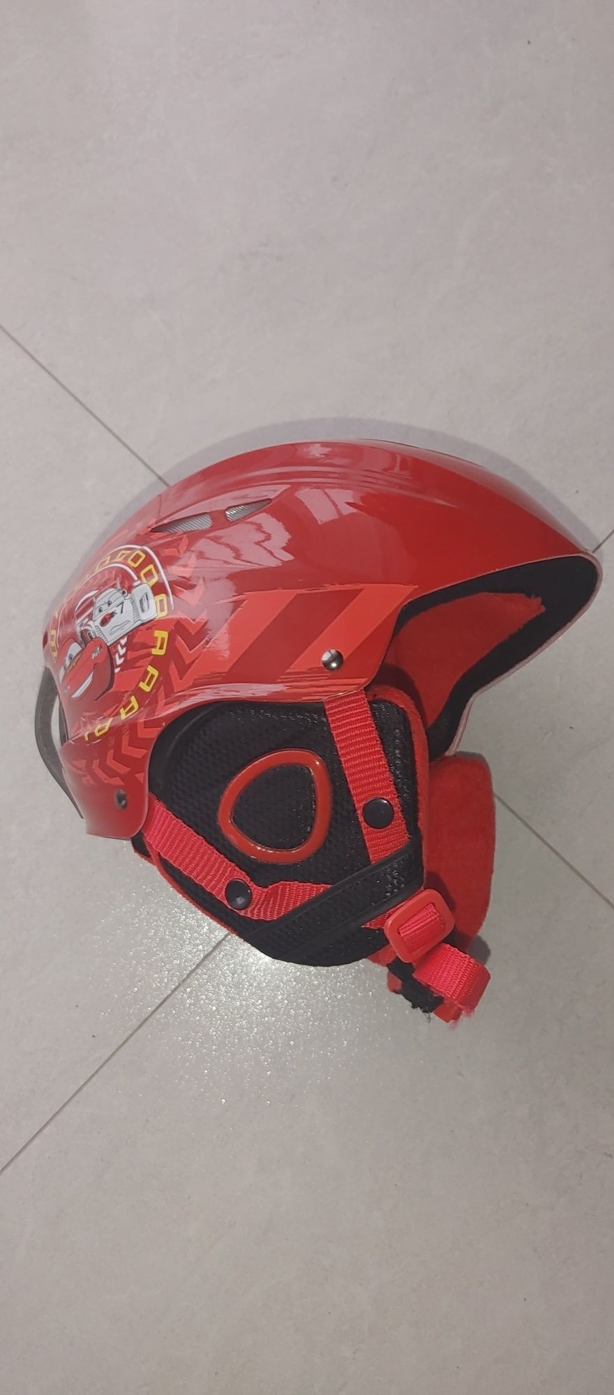 Kask narciarski snowboardowy dla dziecka Cars zyg zak rozmiar s 48-53