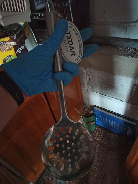 Łyżka Cedzakowa Wyprzedaż Nowa