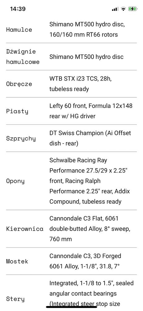 Cannondalle 2017 F-SI 2