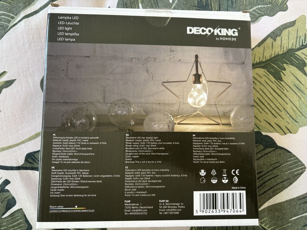 Lampki led - Giwazda