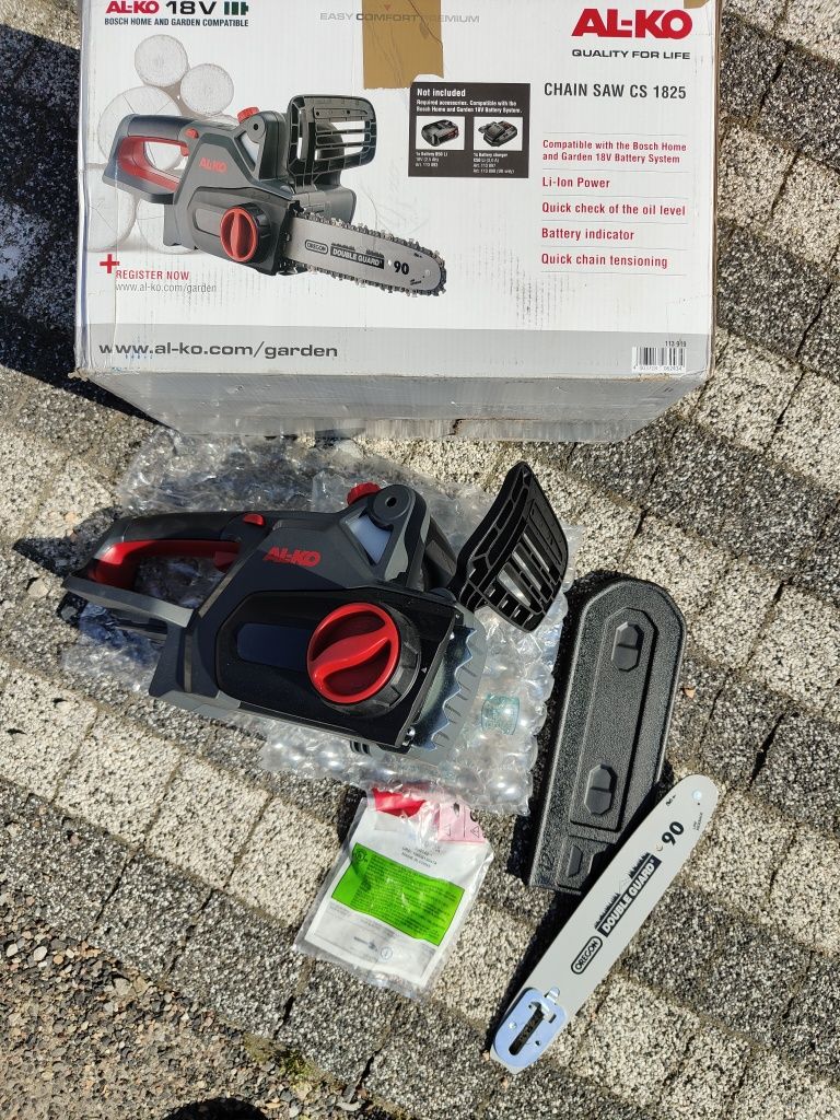 AL-KO SAW CS 1825 piła łańcuchowa 18v nowa okazja