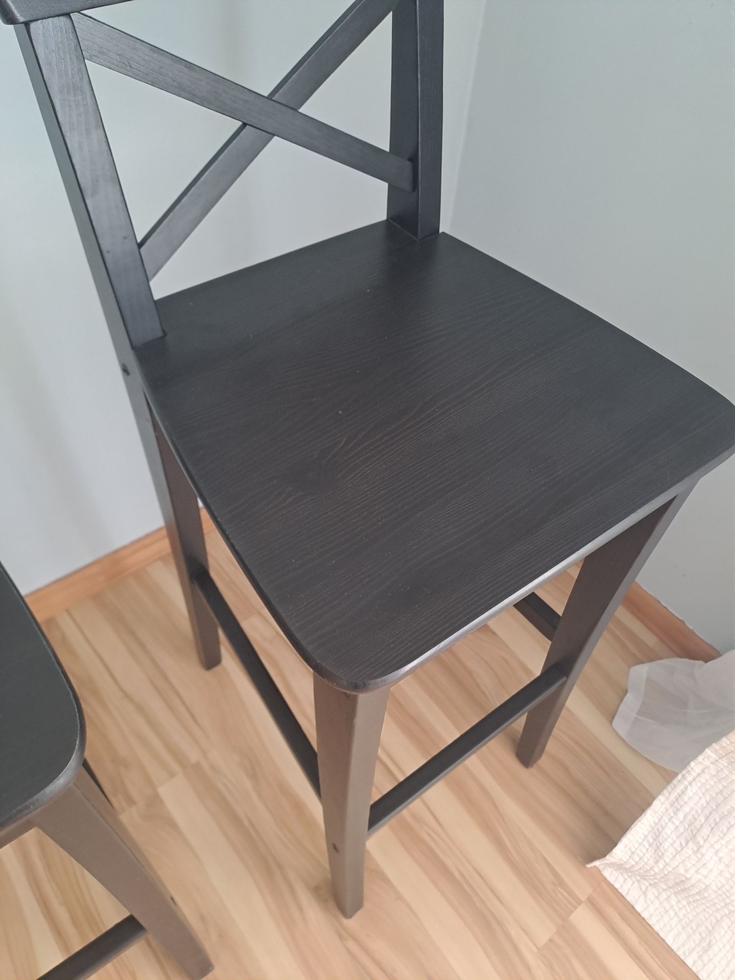 Hoker krzesło barowe Ikea ingolf 2szt.