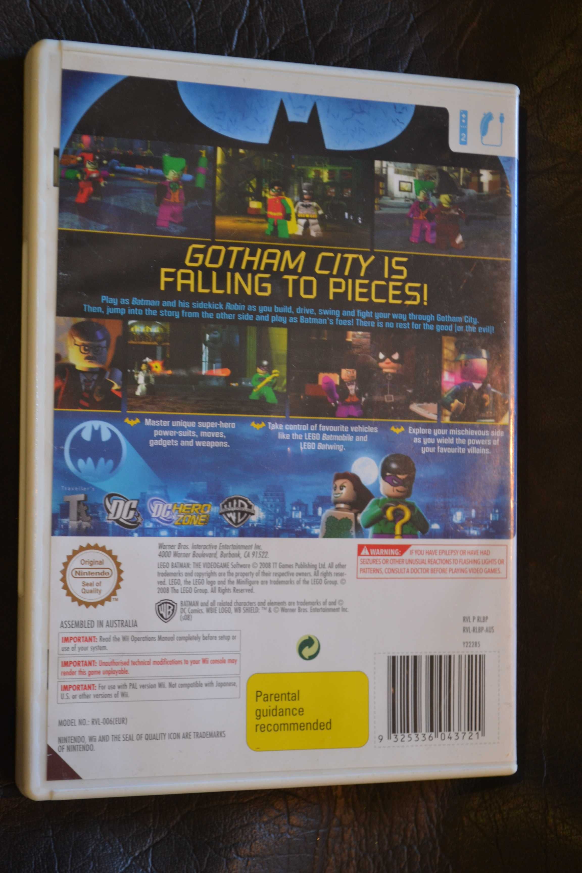 Lego Batman  The Videogame  WII