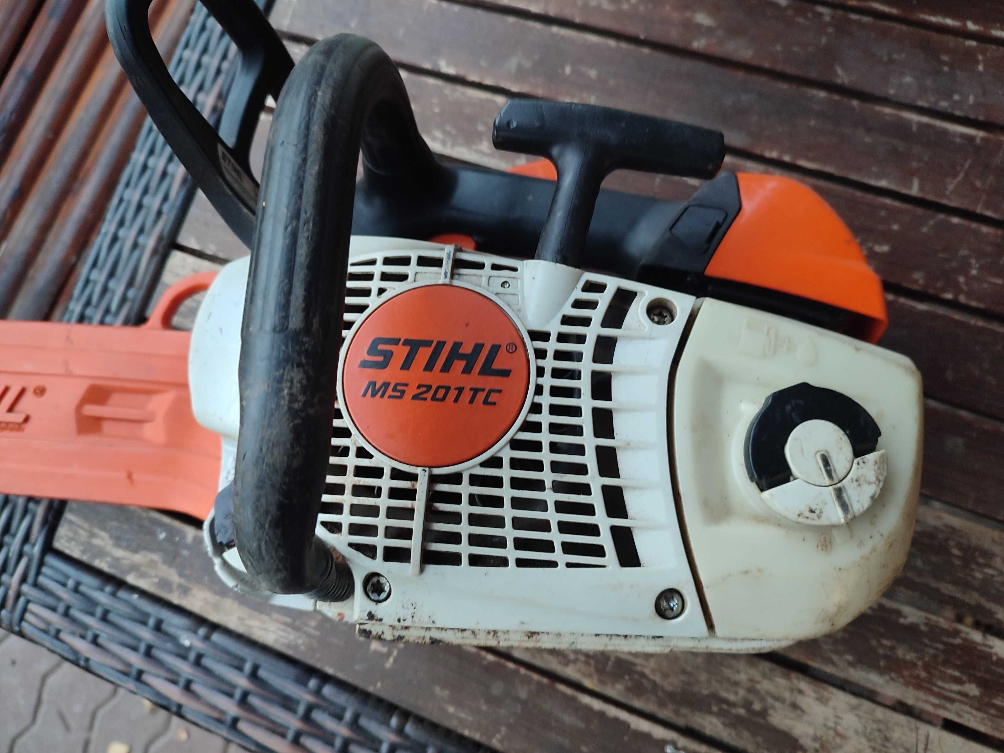 Piła pilarka spalinowa Stihl MS 201 TC gałęziowa ciesielska