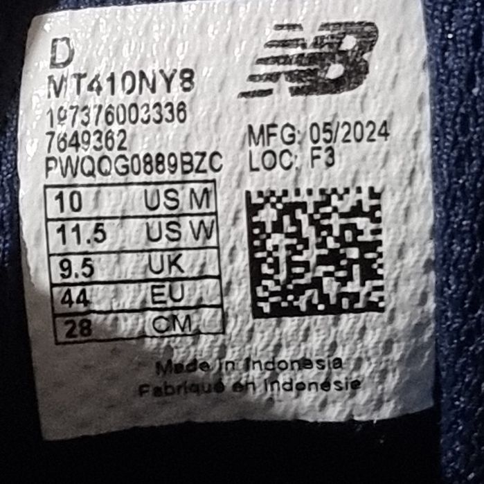 Оригінал 100% New Balance T410V8 Trail  EUR 44