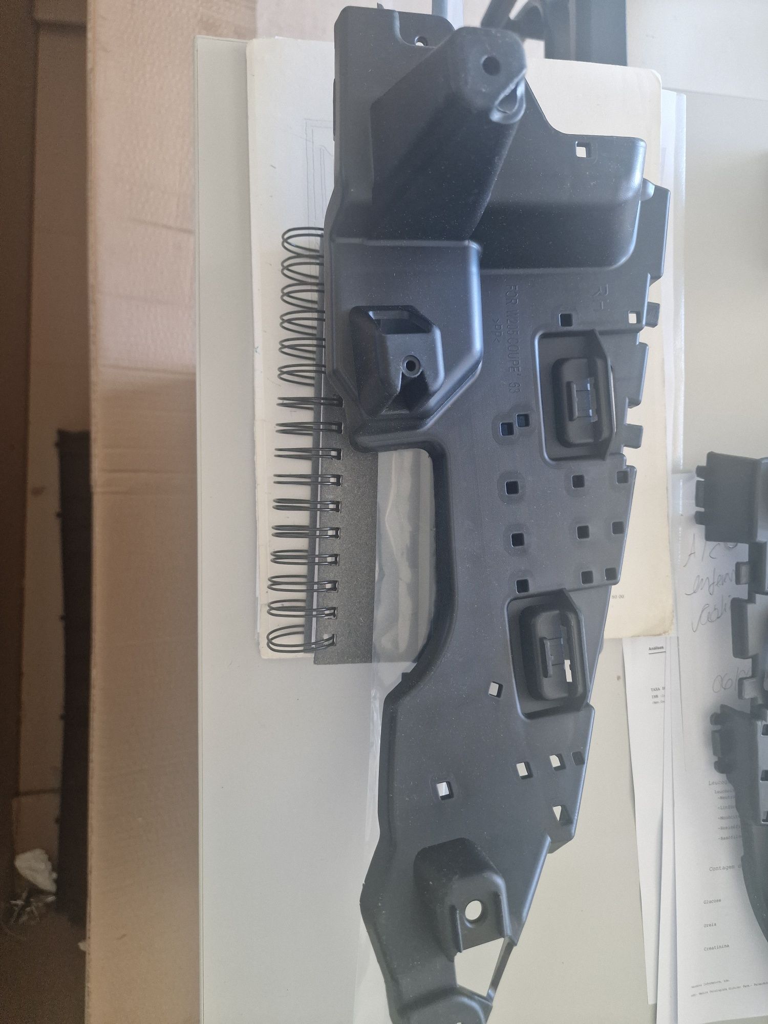 Difusor Traseiro com ponteiras  cromo para MB w205