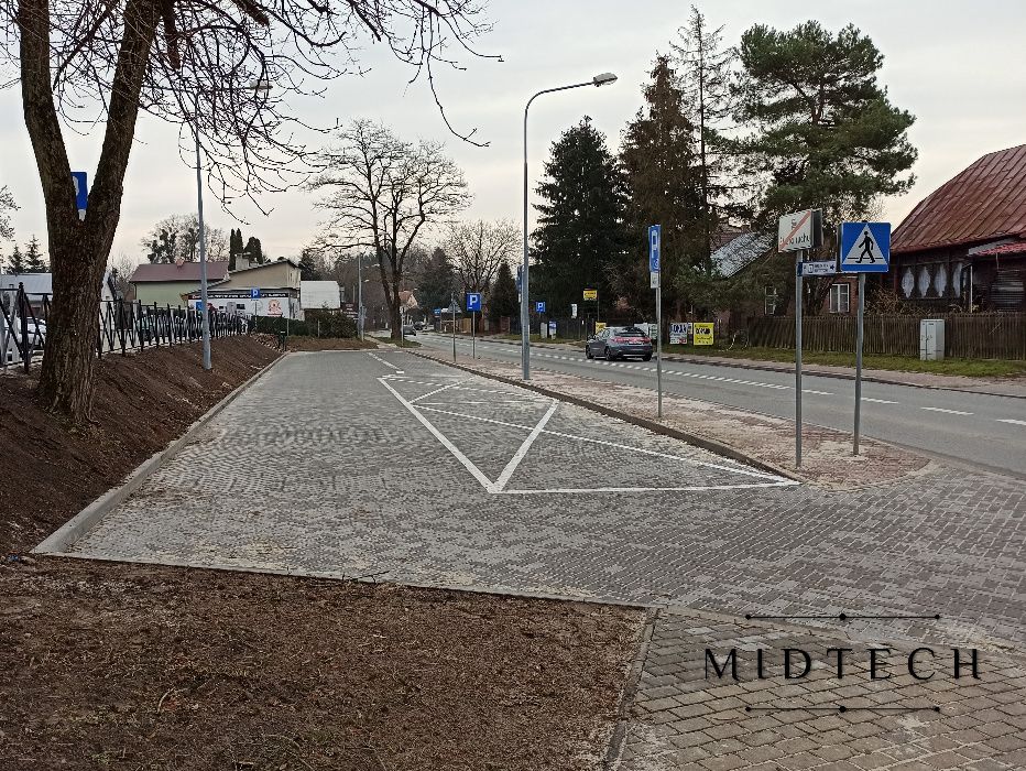 Projekty zjazdów, parkingów,dróg, czasowa organizacja ruchu