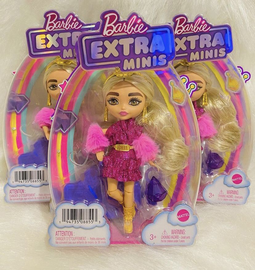 Кукла Барби Экстра Минис Принцесса Barbie Extra Minis Doll #8 Оригинал