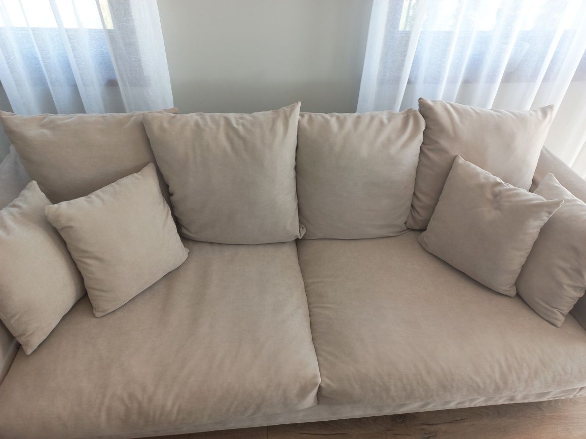 Sofa  kanapa 3 osobowa beżowa